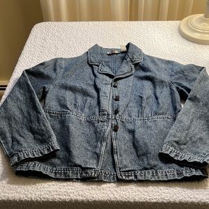 3/$10 JJILL LIGHTWEIGHT DENIM JACKET